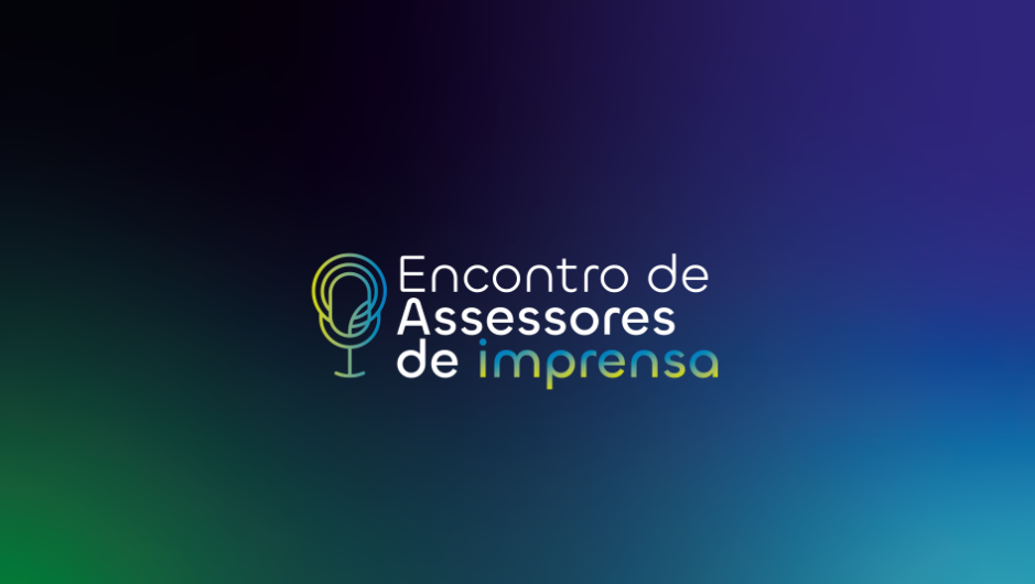 Logo da 5° Encontro de Assessores de Imprensa dos Municípios de Mato Grosso